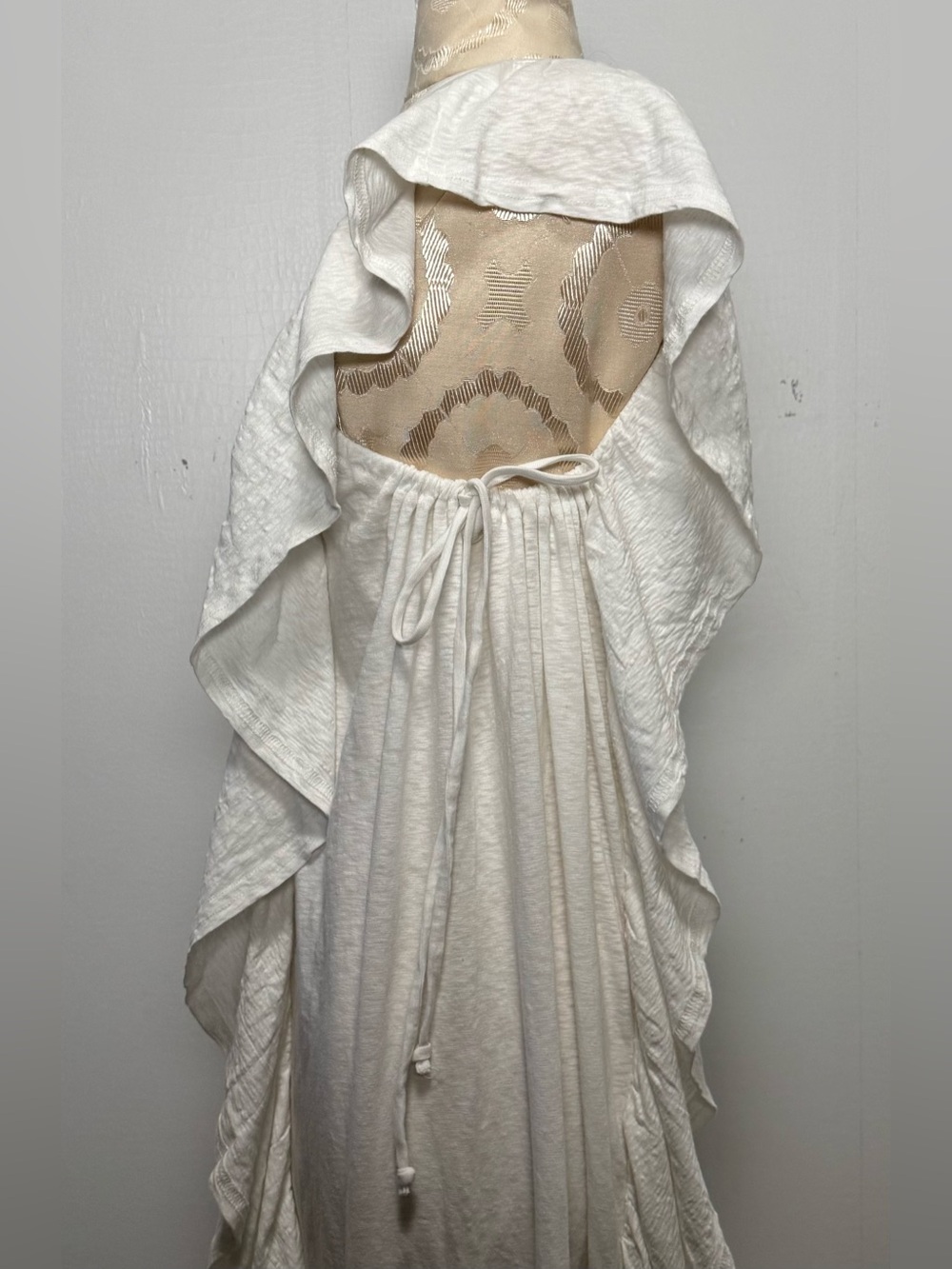 FP Beach Elisa White Maxi Dress S Beach Bridal Honeymoon Resort - Picture 6 of 12